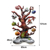 Halloween Theme Standing Balloon Pumpkin Haunted House Spider Cat Foil Balloon Happy Halloween Decor Supplies Kids Gifts