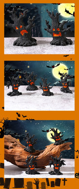 Halloween Micro Landscape Scene Decoration Accessories Tree Demon Ghost Pumpkin Skull Party Supplies Home Party Ornament Terror
