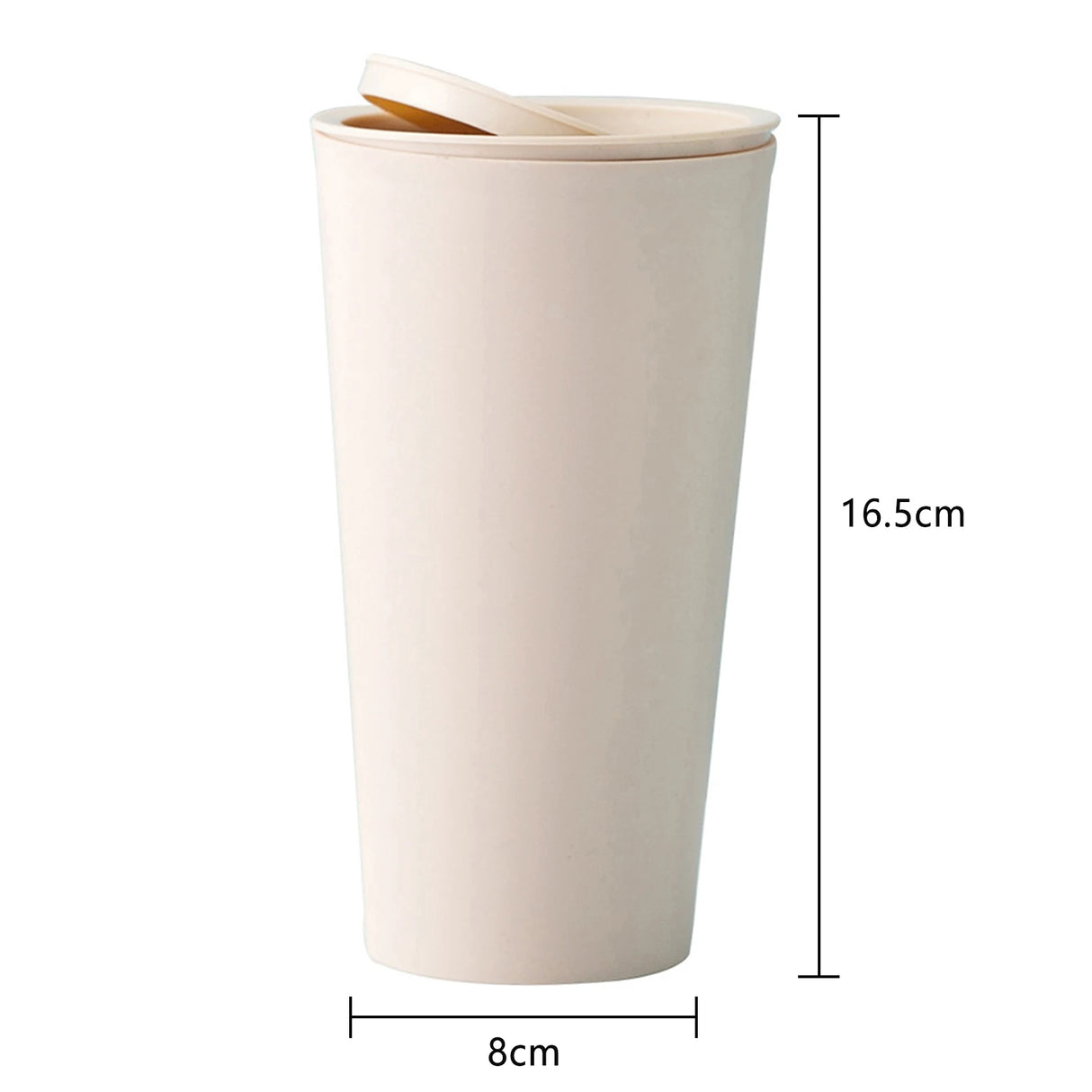 Mini Desktop Bin Small Trash Can with Cover Bedroom Trash Can Garbage Can Clean Workspace Storage Box Home Desk Trash Can