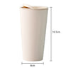 Mini Desktop Bin Small Trash Can with Cover Bedroom Trash Can Garbage Can Clean Workspace Storage Box Home Desk Trash Can