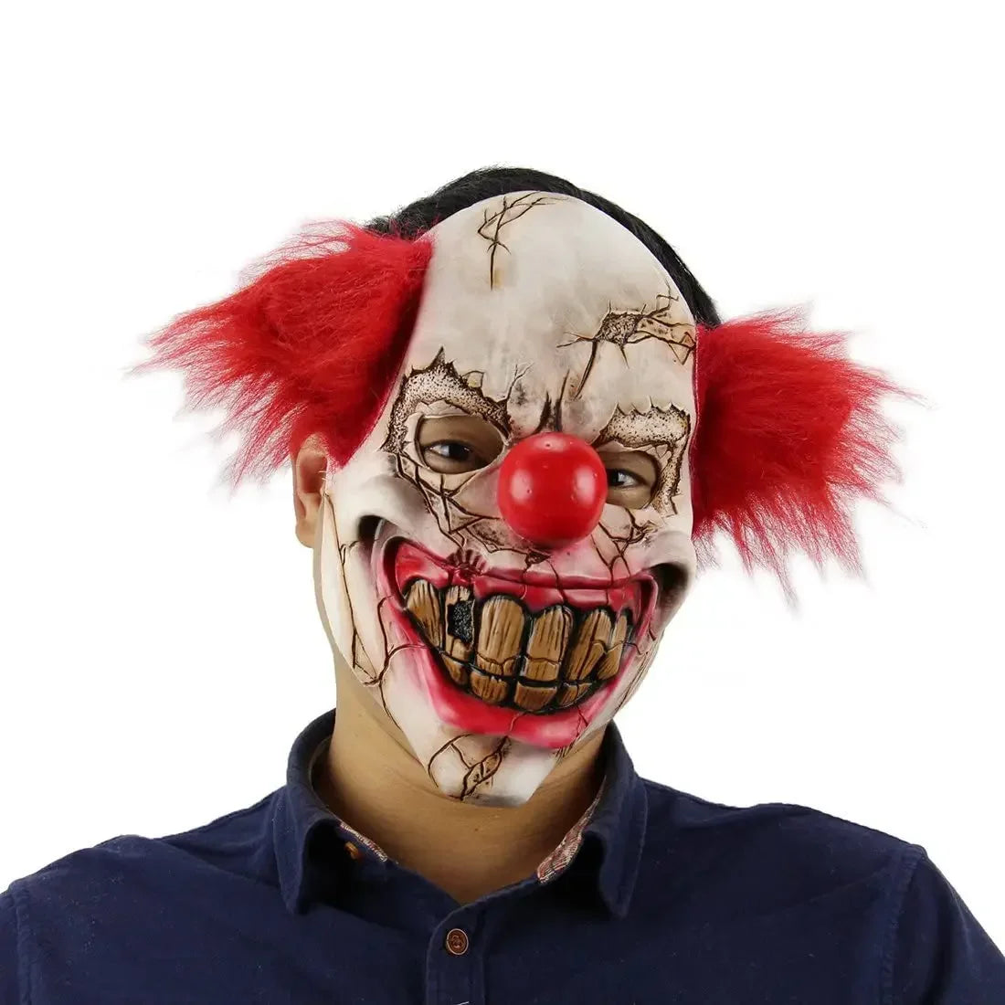 Halloween Mask, Party Mask, Fun Horror Mask, Cosplay Mask, Masquerade Mask, Led Mask, Halloween Decoration, Halloween Props