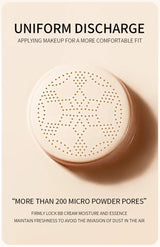 Base de maquillaje Magic Foundation Mushroom Head Air Cushion CC Cream, resistente al agua, iluminadora, base de maquillaje para mujer, maquillaje facial, cosmética coreana.