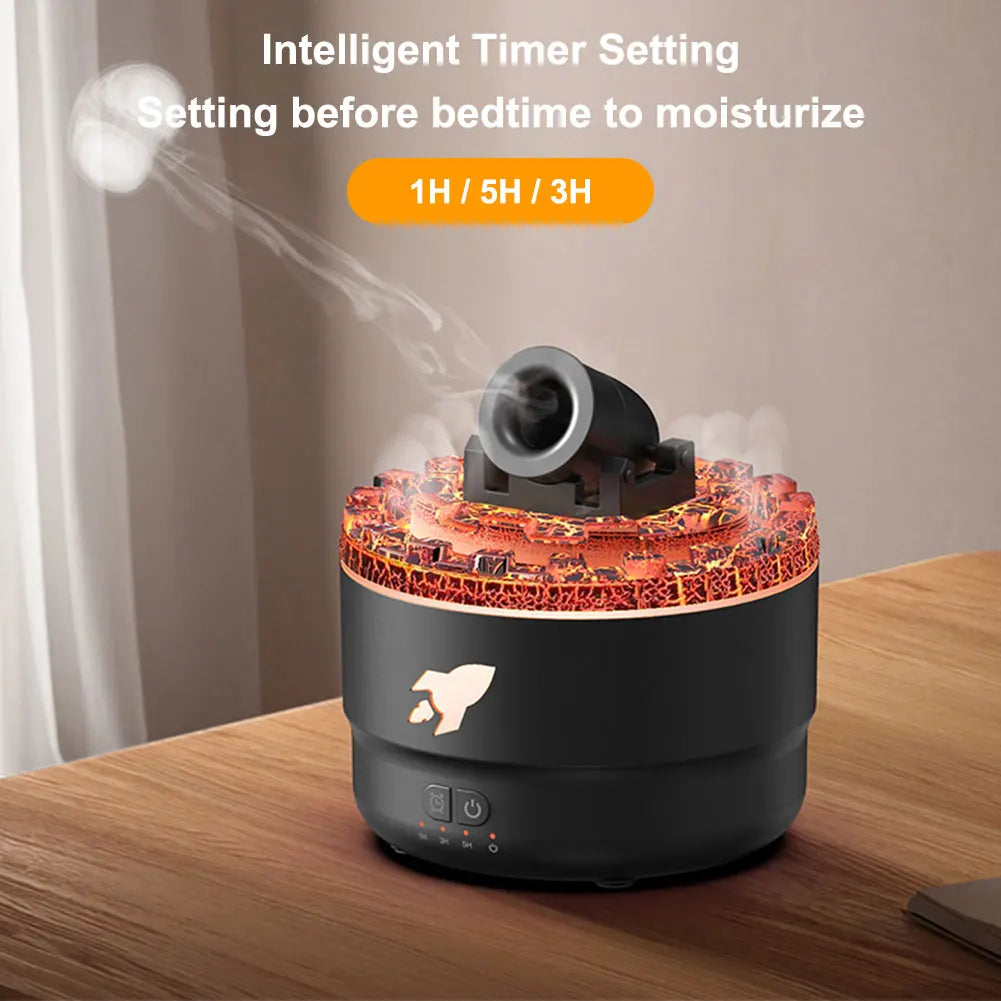 Humidificador de aroma con temporizador y torreta Cannon Blast para dormitorio.