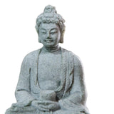 Buddha Statue Decorative Figurine Home Small Meditating Buddha , E
