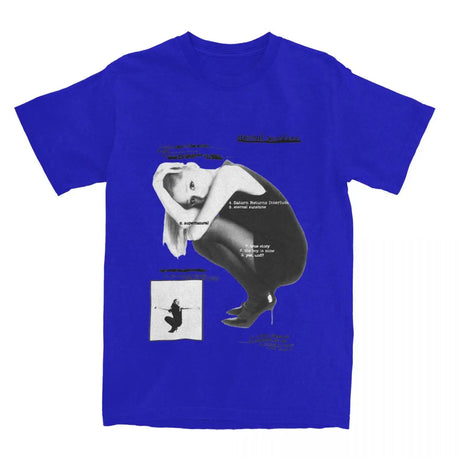 Mens T Shirt Ariana Grandes Eternal Sunshine Tracklist Album T-Shirts 2024 Music Tour Tee Shirt Casual Cotton Clothing Plus Size - Lootquake