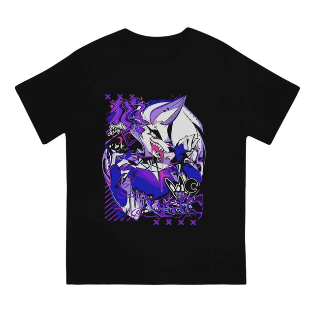 H-Helluva boss Loona Hip Hop TShirt H-Helluva boss Casual T Shirt Hot Sale Stuff For Men Women - Lootquake