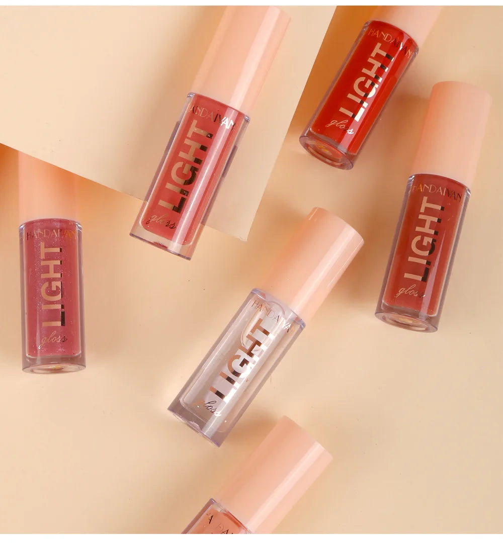 Mirror Lipgloss Moisturizing Sexy Lips Plumper Long Lasting Red Lip Gloss Tint Makeup Jelly Lip Glaze Cosmetics Lip Oil