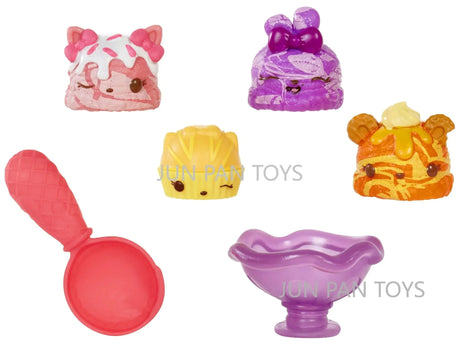 Num Noms Smell So Delicious Starter Pack Series 5 Marble Ice Cream Marshmallow Squares Jelly Rolls Glitter Lip Gloss Kawaii Toy - Lootquake