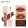 O.TWO.O 12 Color Liquid Lipstick Matte Finish Sexy Silky Lip Gloss Waterproof Kiss-proof Lasting Lip Glaze Lip Tint Cosmetics