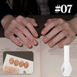 1-12pcs SHAKA Summer Autumn Huayu Xingchen Orange Green Red Gel Nail Polish 2025 New Halloween Versatile Nail Gel