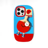 Kawaii 3D Cartoon Badminton Racket Phone Case