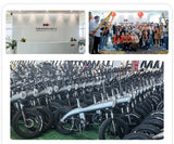 Bicicleta eléctrica para adultos HX Q20PRO de 2000 W, 48 V, 20 Ah, batería extraíble, plegable, neumáticos anchos de 20 pulgadas.