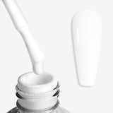 FZANEST Super Black Gel Nail Polish High Pigment Nail Gel Polish Lacquer Soak off UV LED Gel Pure Black White Color Nail Art