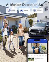 ANNK H.265+ 5MP Lite Ultra HD 8CH DVR Système de sécurité CCTV 8PCS Kit de surveillance vidéo extérieure 5MP EXIR Vision nocturne