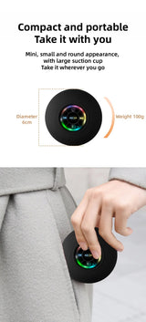 Mini Bluetooth Speaker Waterproof Bathroom Audio Wireless Shower Speakers RGB Light for Phone Soundbar Hand Free Car Loudspeaker