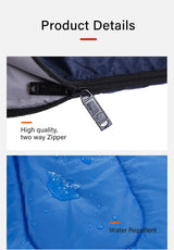 BISINNA Camping Sleeping Bag Ultralight Waterproof Winter Warm Envelope Backpacking Sleeping Bags for Outdoor Traveling Hiking - Lootquake