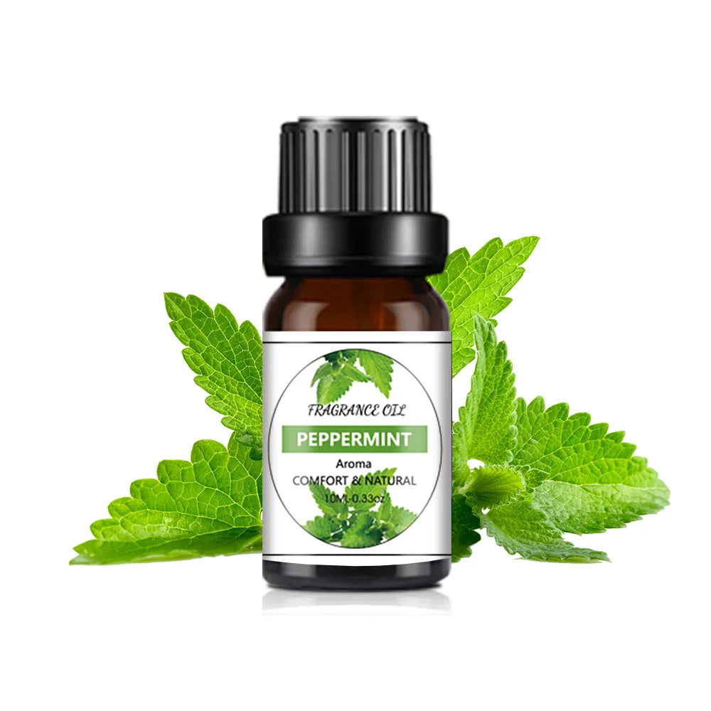 10ML Fragrance Oil Plant Making DIY 33 Flavor Aromatherapy Plaster Candle Soap Fragrance Oil for SPA Diffuser Sleep Humidifier