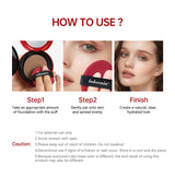 Base de maquillaje en cojín con protector solar Lakerain, resistente al agua, de larga duración, iluminadora, en crema, para mujer, maquillaje facial, cosmética coreana.