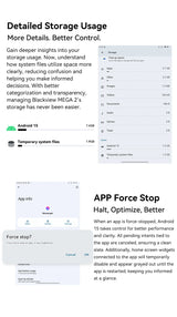 Tablettes Blackview MEGA 2 12 pouces 2K écran Widevine L1 24 Go (8 + 16) Android 15 256 Go 9000 mAh AI caméra principale Pad PC