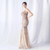 Luxury Youthful Women's Elegant Long Dress Party 2024 Graduation Ceremonies Prom Evening Formal on Sale Clearance Summer Fashion