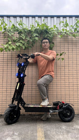 Trottinette électrique pliable X13 pouces 10 000 W, double moteur, batterie 72 V, 40 Ah, 60 V, 50 Ah, vitesse maximale 120 km/h, autonomie 120 km, écran LCD