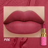 Matte Lipstick, 18-Color, Long-Lasting, Non-Stick Cup, Fade-Resistant, Velvety Texture, Luxurious Hydrating Lip Makeup For All-D