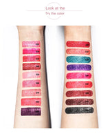 Diamond Shimmer Pearlescent Lip Gloss Waterproof Long Lasting Non-stick Cup Matte Glitter Liquid Lipstick Lip Glaze Lips Make Up