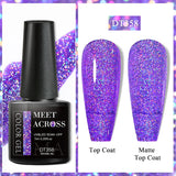 7ml Milky Jelly White Gel Nail Polish Natural Luster Long Lasting Nail Art All for Home DIY Manicure Soak Off UV LED Gel Vernis