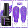 7ml Milky Jelly White Gel Nail Polish Natural Luster Long Lasting Nail Art All for Home DIY Manicure Soak Off UV LED Gel Vernis