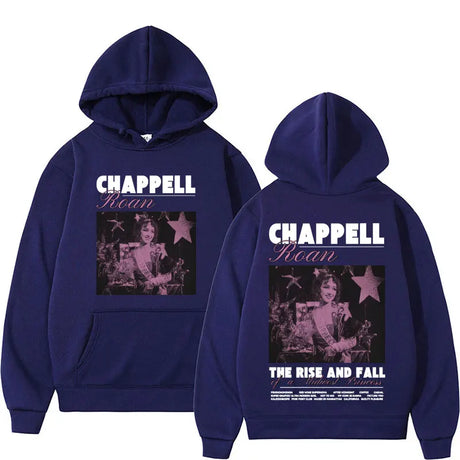 Chappell Roan Midwest Princess Tour Women Hoodie Print Pullover Hooded Rapper Hip Hop Singer Fleece Men Sweatshirt Gift for Fans - Lootquake