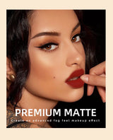 Luxury Matte Lip Gloss Set 12 Waterproof Shades Non Sticky Long Lasting Lipstick Kit For Daily Party Makeup