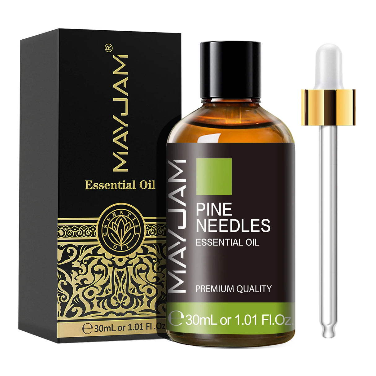 MAYJAM 1PCS 30ML Huile Essentielle d'Aromathérapie Lavande Vanille Jasmin Eucalyptus Menthe Poivrée Huile Aromatique pour Diffuseur Bougie Savon