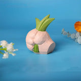 Home Decor Funny Grass Hand Statue Exquisite Artistic Holding Grass Sculpture Resin Hand Table Decor Unique Gift