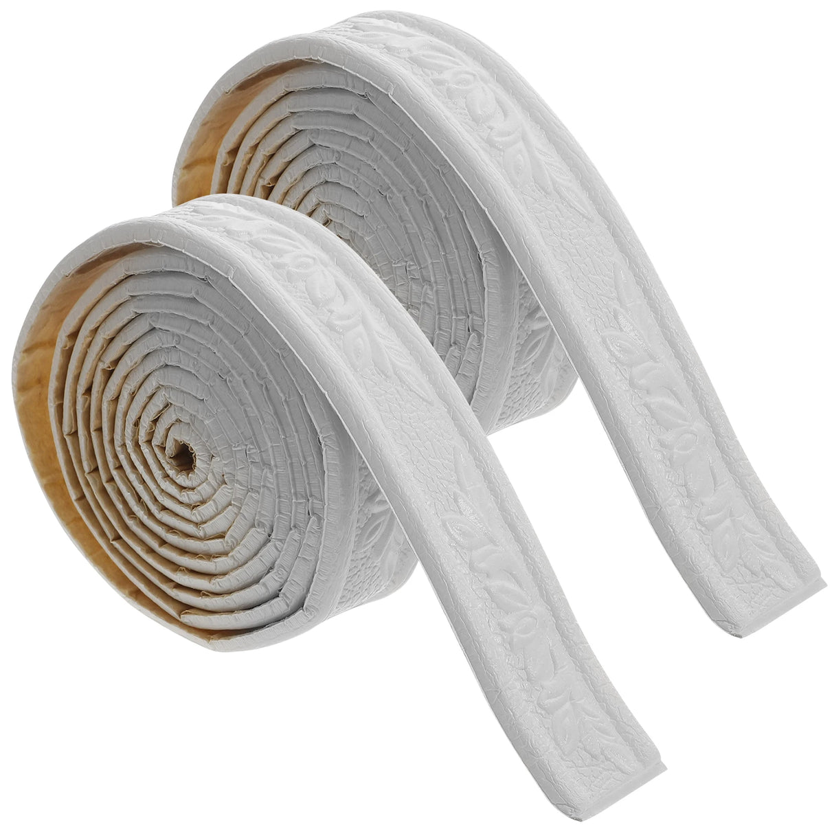 Lot de 2 rouleaux de papier peint autocollant 3D pour plinthes, décoration d'intérieur et de salon