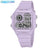 SYNOKE Digital Watches Lady Sports Luminous Multifunction Waterproof Chrono Wristwatch Outdoor Girls Fashion Student Watch New - Lootquake