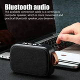Barra de sonido inalámbrica portátil con Bluetooth 5.0, batería de 500 mAh, altavoces HIFI personalizados de alta calidad para deportes en interiores y exteriores.