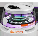 Altavoz Bluetooth inalámbrico con luces RGB, sonido estéreo y soporte para teléfono: minialtavoz portátil de viaje para iPhone y Android.