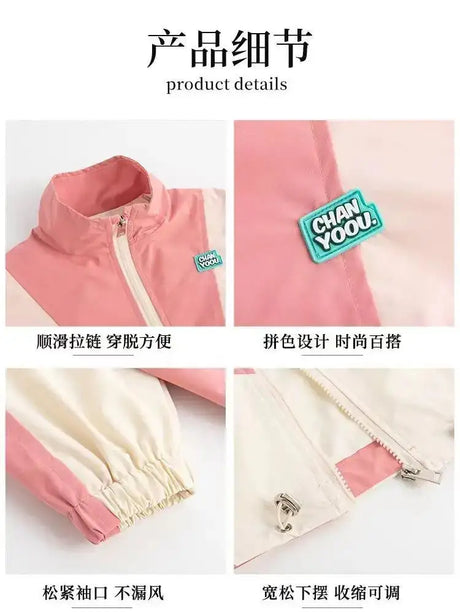 2024 Spring Children Baby Clothes Summer Jacket for Kids Girls Spring Coat Girls Windbreaker for Girls Kids Jackets for Children - Lootquake