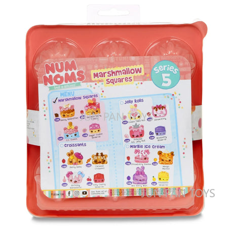Num Noms Smell So Delicious Starter Pack Series 5 Marble Ice Cream Marshmallow Squares Jelly Rolls Glitter Lip Gloss Kawaii Toy - Lootquake
