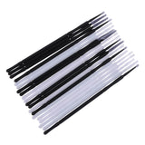 Lot de 100 micro-brosses professionnelles jetables pour extensions de cils, pour maquillage, mascara, pinceaux de maquillage