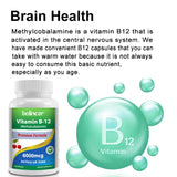 Vitamina B12: mejora el estado de ánimo, fortalece el cerebro, fortalece el sistema nervioso, aumenta la energía, promueve el metabolismo y mantiene la salud cardíaca.