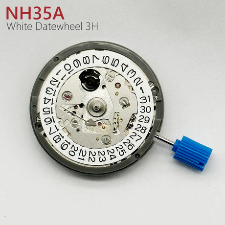 Japan Genuine NH35 Automatic Mechanical Movement High Accuracy 24 Jewels Mod Watch Replacement NH35A Date at 3:00 - Lootquake