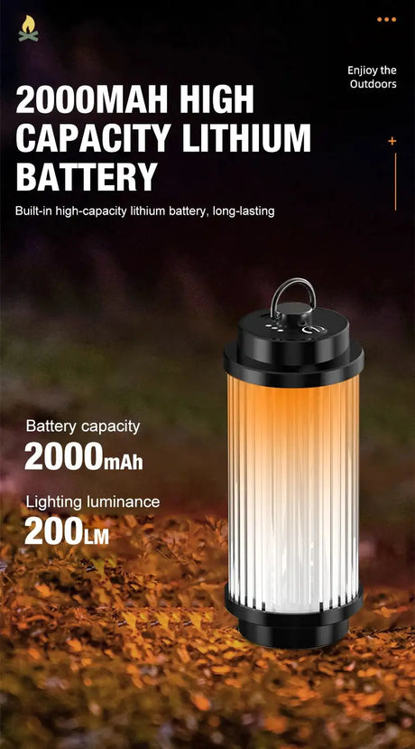 3000mAh 38-KT 38 Light 38 Explore USB Rechargeable Camping Lanterns Outdoor Tent lamp Powerful Mini LED Flashlights Camp Light - Lootquake