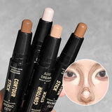 Double Ended Dual Purpose High Light Trimming Stick Three Dimensional Contour Nose Shadow Facial Shape Brighten and Trim