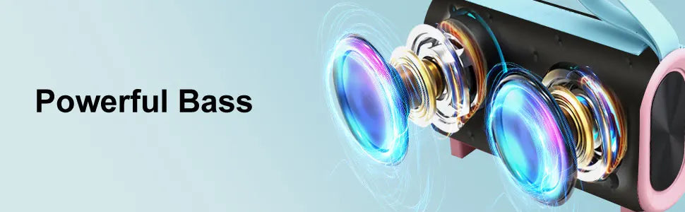 Enceintes Bluetooth portables, PX7, étanches, sans fil, son HD, jusqu'à 12 h d'autonomie, appairage TWS, pour la maison, les fêtes et l'extérieur