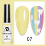 5ML Gold Silver Metallic Liner Paint Gel Polish Chrome Mirror Metal Effect Super Bright French UV LED Semi Permanent Nail Gel
