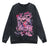 Anime Nana Osaki Round Neck Washed Pullover Casual 100% Cotton Men Women Hip Hop Harajuku Streetwear Vintage Sweatshirt - Lootquake