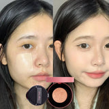 Base de maquillaje con cojín de aire BB Cream, cobertura total, resistente al agua, duradera, control de grasa, corrector CC Cream, base de maquillaje facial, cosmética coreana
