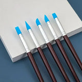 5Pcs Silicone Clay Sculpting Tool, Modeling Tool & Pottery Craft use for DIY Handicraft, Silicone Brush, Sculpture Pottery Make