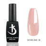 Milky White Rubber Base Gel Polish Nude Pink Base for Gel Varnish Semipermanent Natural Color Gellac Nails Art uv led Enamel Lak